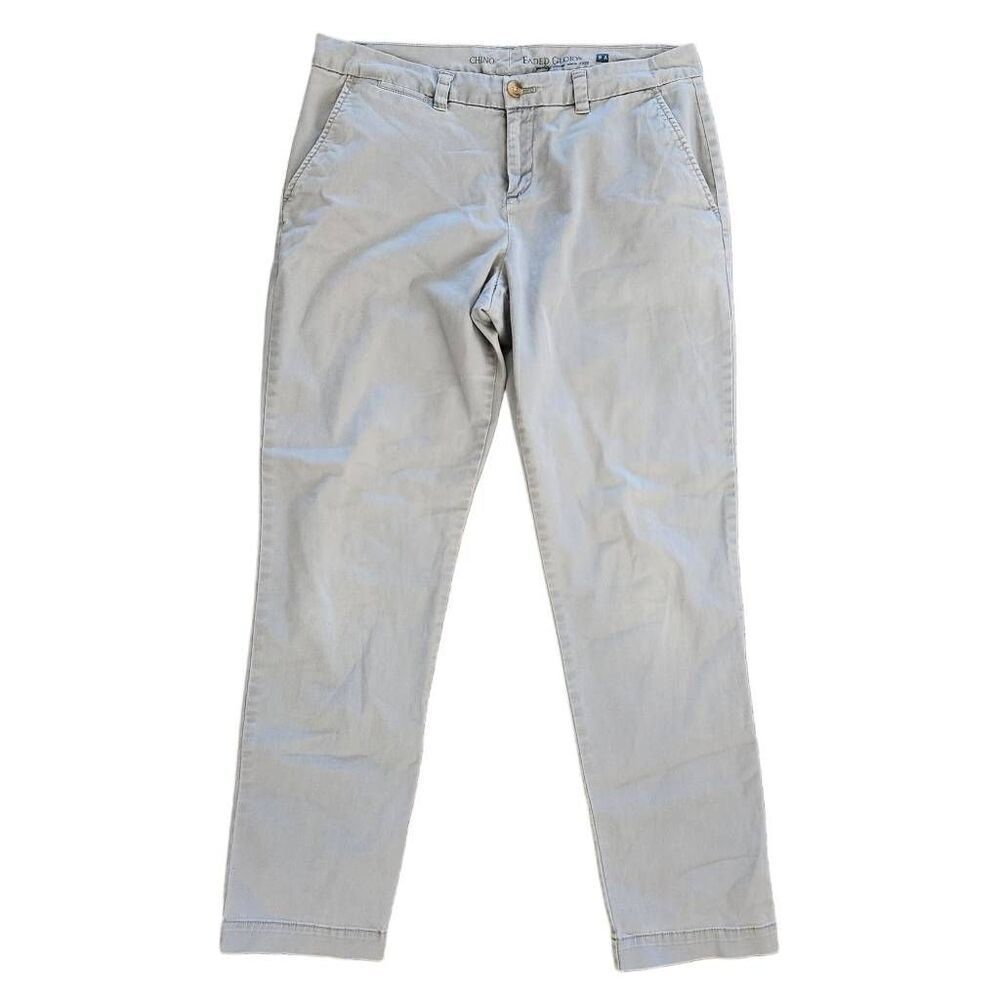 Faded Glory womens size 8 grey cropped pants